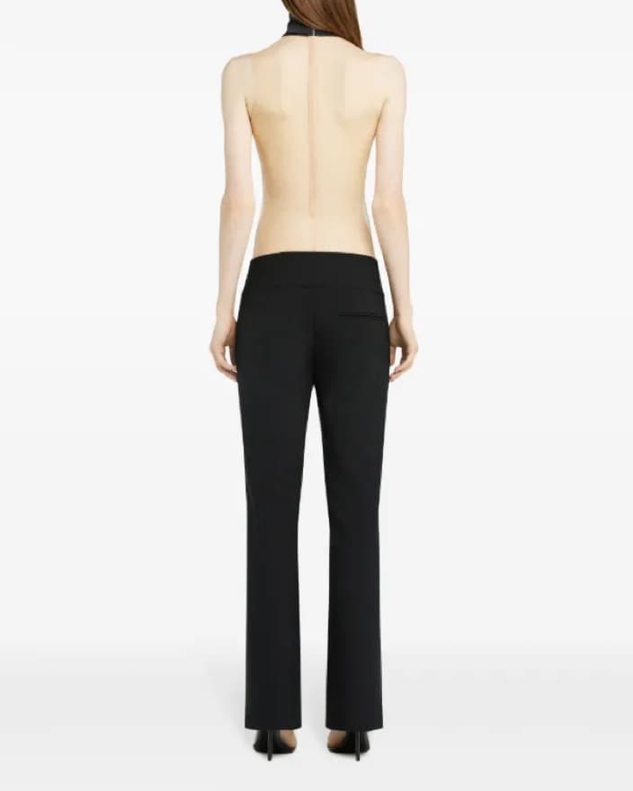 Courrèges Illusion Backless Bodysuit Top - Image 4