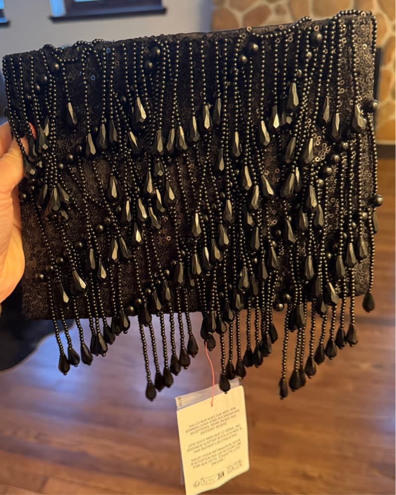 ASOS Black Droplet Clutch - Image 5
