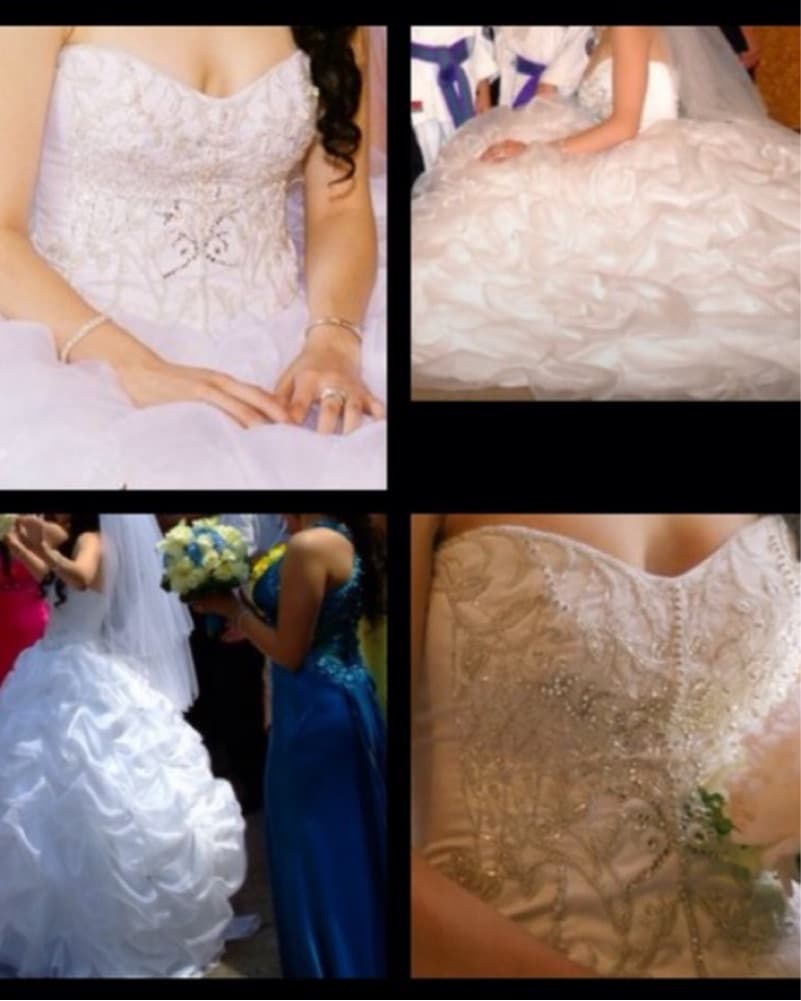 Sweetheart Organza Bridal Gown - Image 3