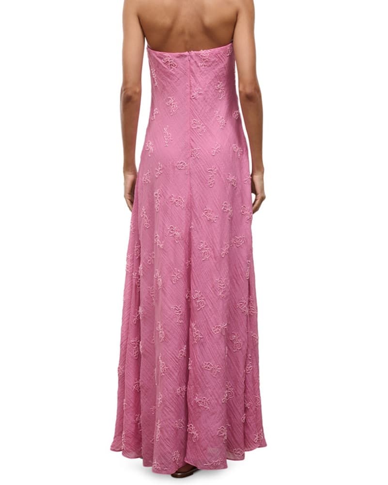 Staud Cassie Beaded Textured Dress - Image 4
