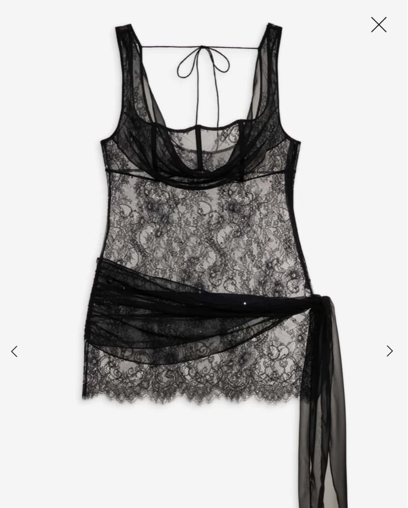 For Love & Lemons Sonja Slip Dress - Image 3