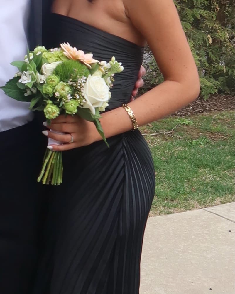 ALC Bianca Strapless Pleated Maxi Dress - Image 4
