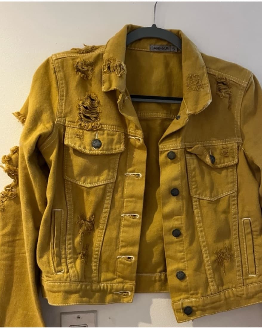 Mustard Yellow Jean Jacket From LF - Image 1