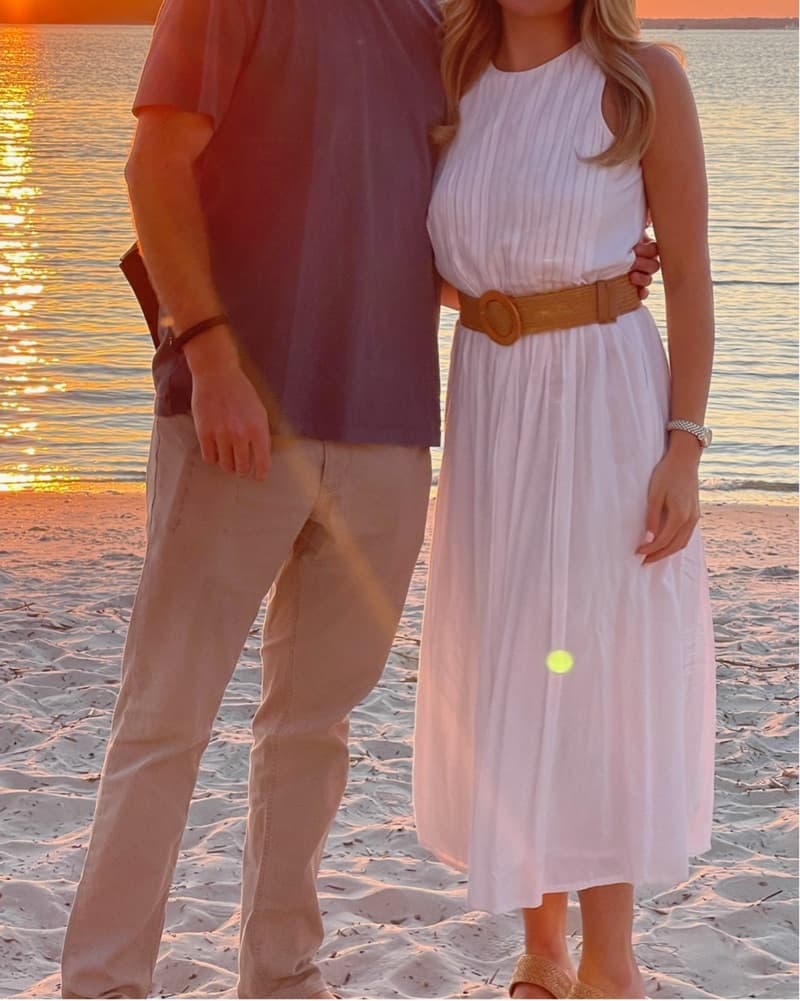 TRES White Maxi Dress - Image 1