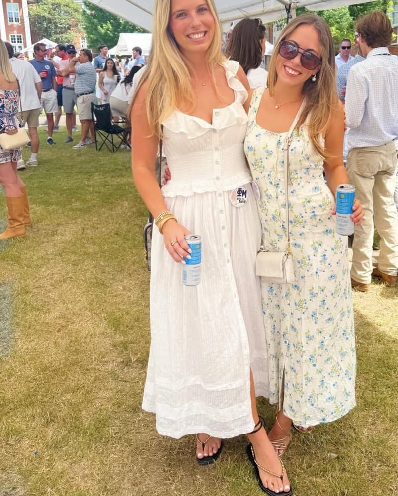 Anthropologie Pilcro White Maxi Dress - Image 2