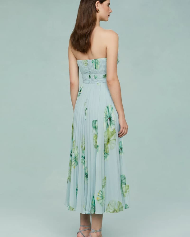 Amur Cathy Pleated Dress - Image 3