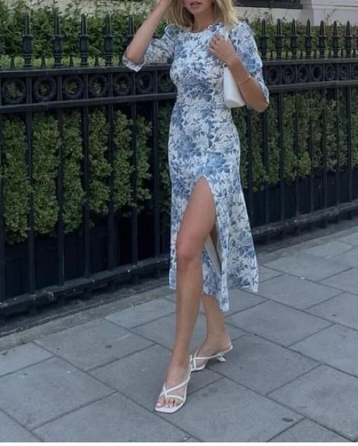 Reformation Carolena Dress - Image 2