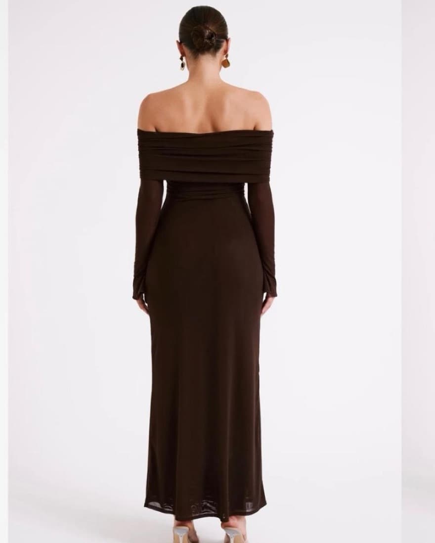 Meshki Marcel Off The Shoulder Dress - Image 3