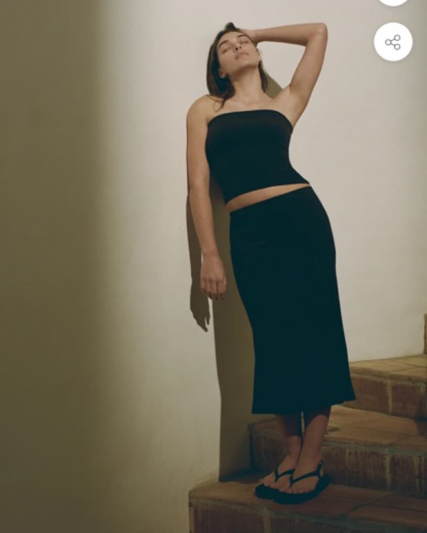 Anemos Navy Skirt Tube Top Set - Image 4