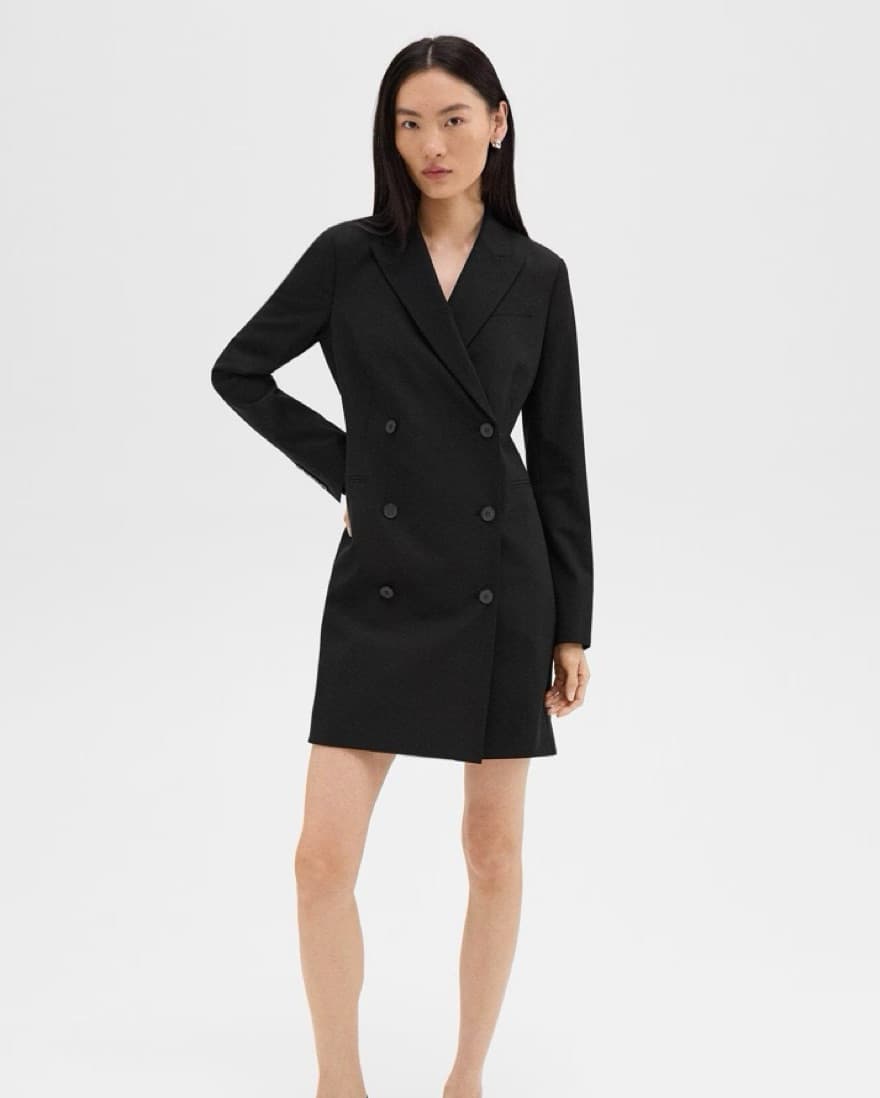 Theory Black Blazer Dress - Image 1