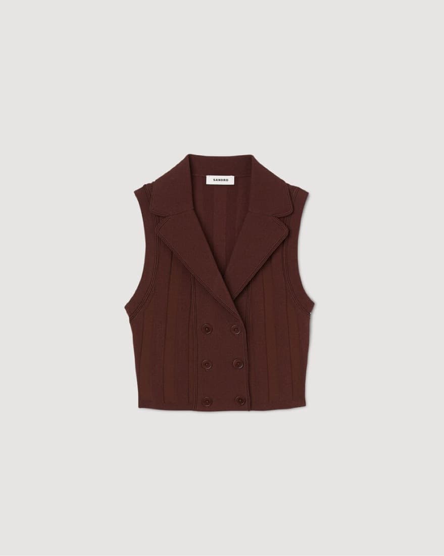 Sandro Knit Vest - Image 2