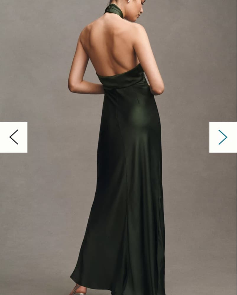 Anthropologie Halter Gown - Image 3