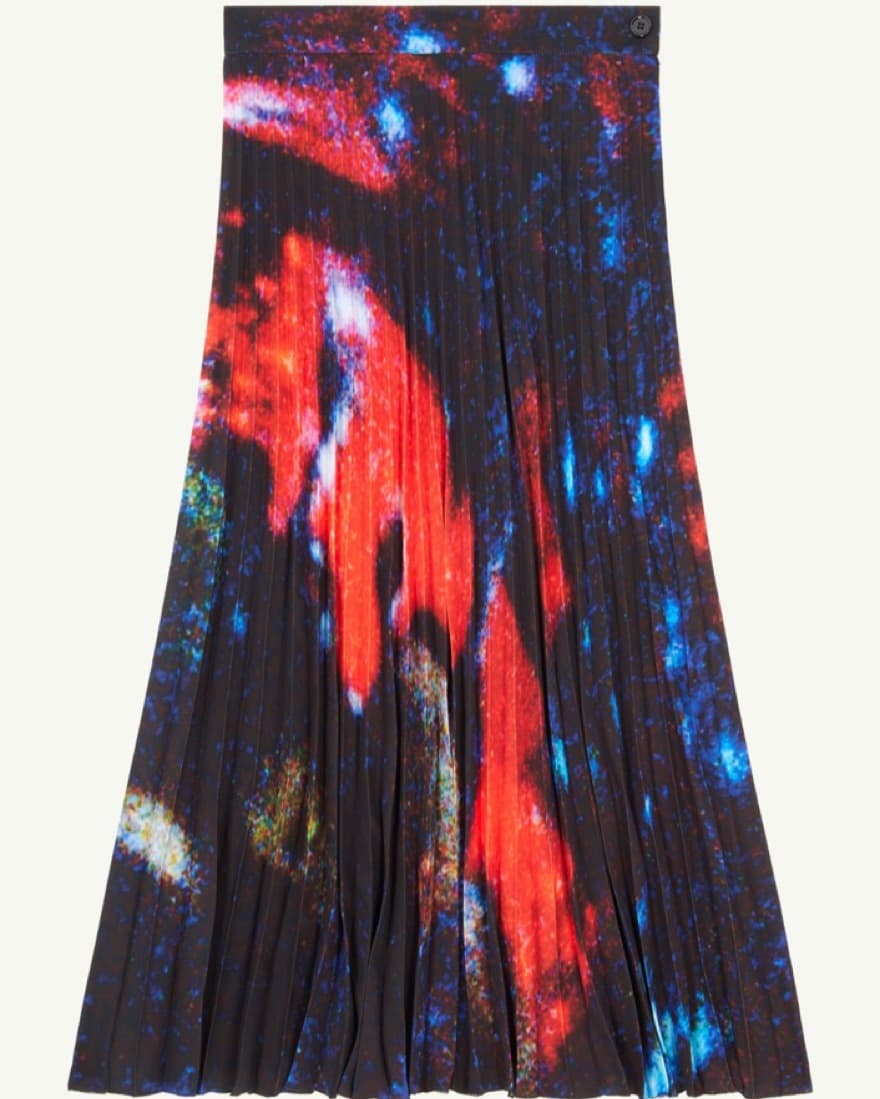 MM6 Maison Margiela Galaxy Midi Skirt - Image 4