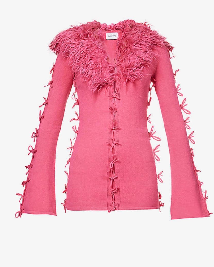 House Of Sunny Pink Knit Dress - Image 1