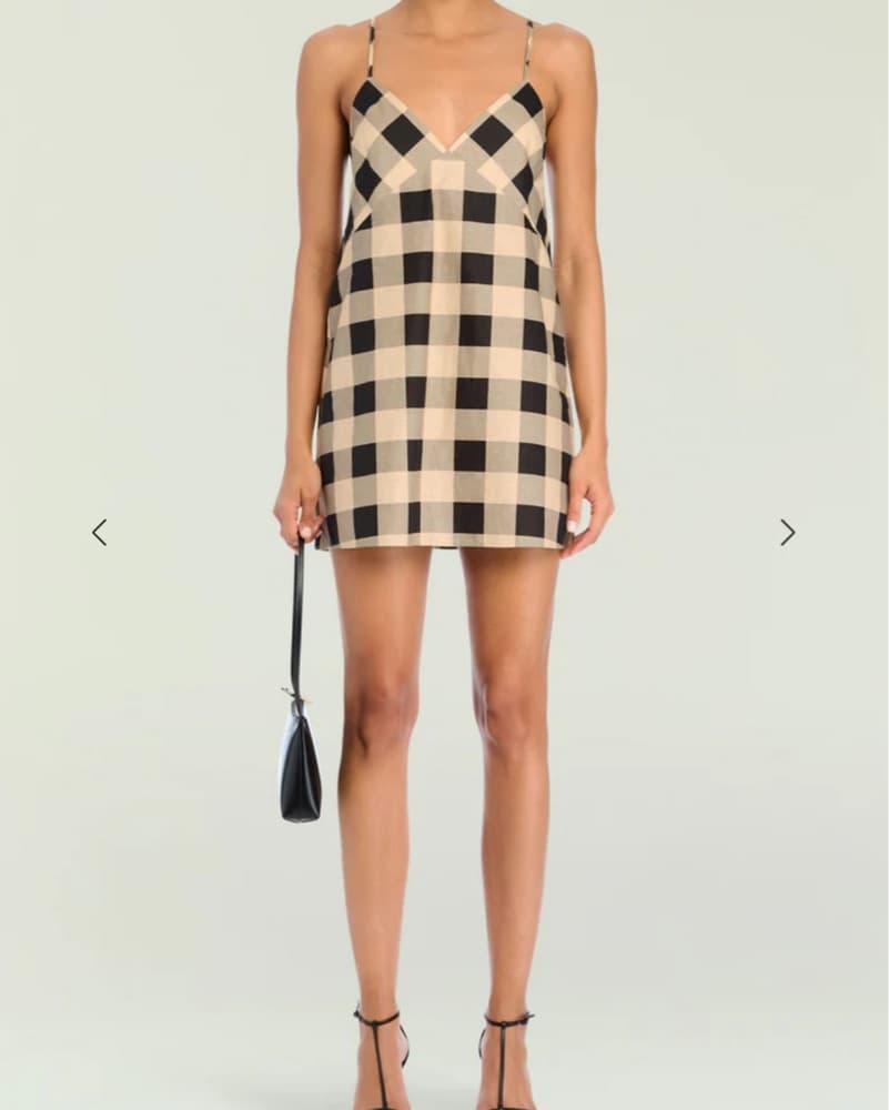 SER.O.YA Shanty Linen Mini Dress Xs - Image 1