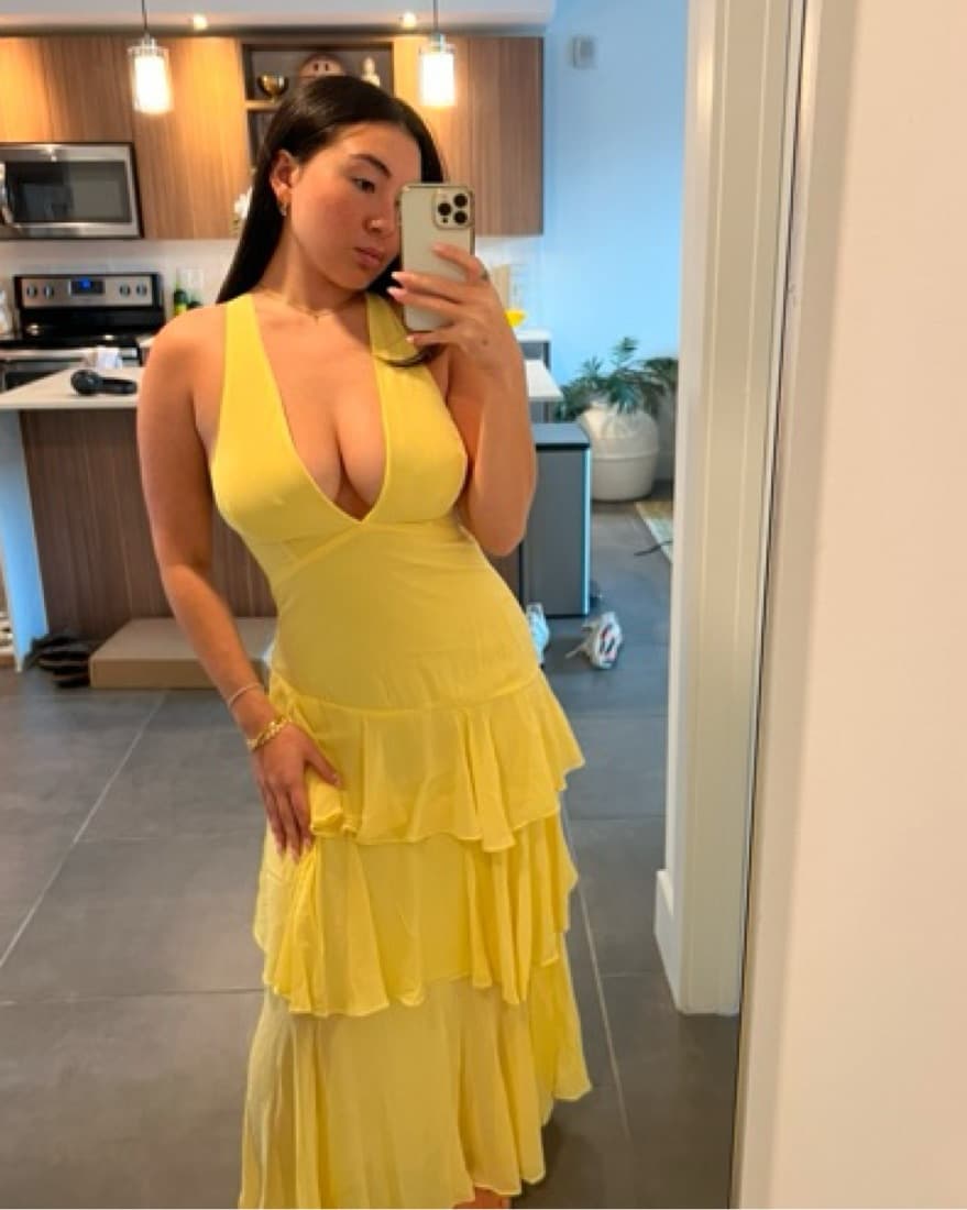 Yellow Maxi Dress - Image 1