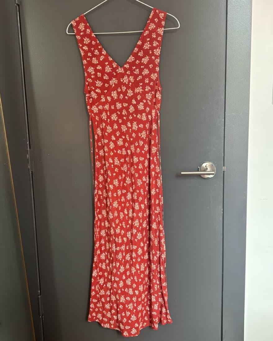 Red Realisation Par Dress - Image 1