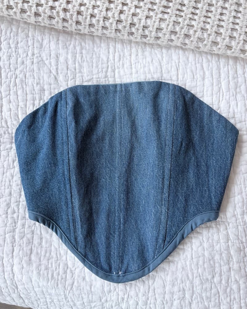 Vintage Denim / Jean Corset  - Image 2