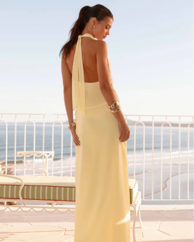 Elegant Halter Neck Top ONLY - Image 4