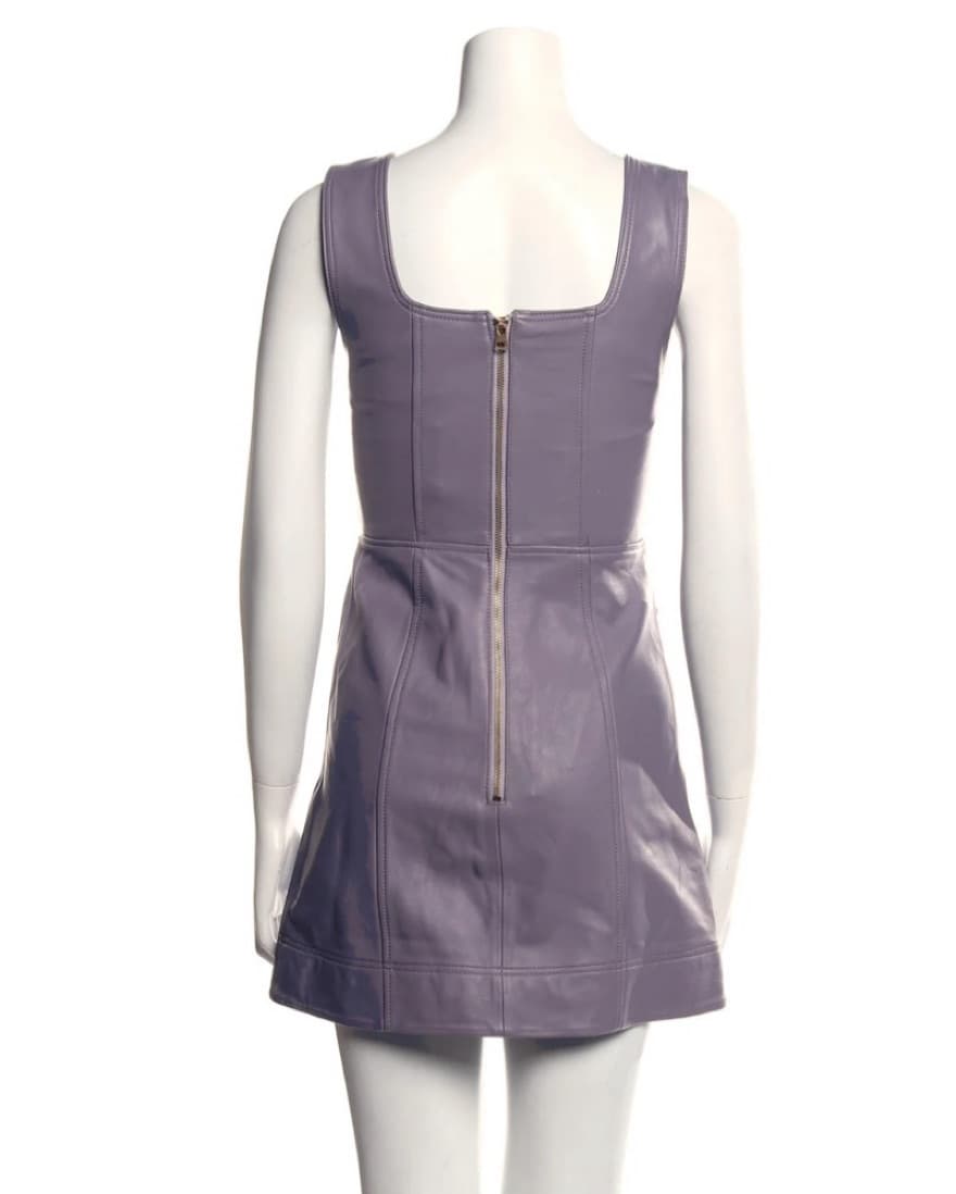 Alice McCall Leather Mini Dress  - Image 2