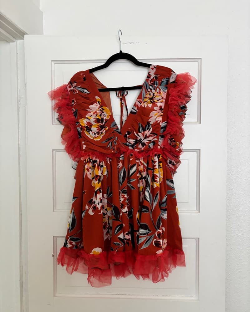 Tularosa Amelia Ruffle Dress - Image 2