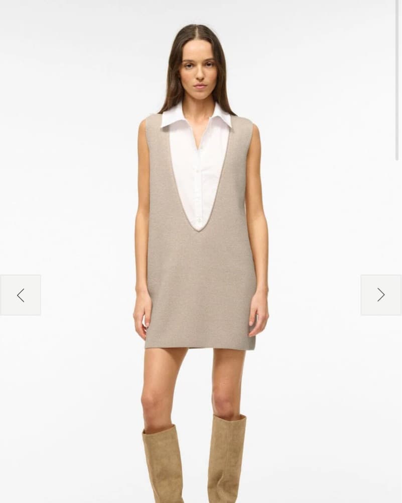 Staud Leslie Mini Dress - Image 1