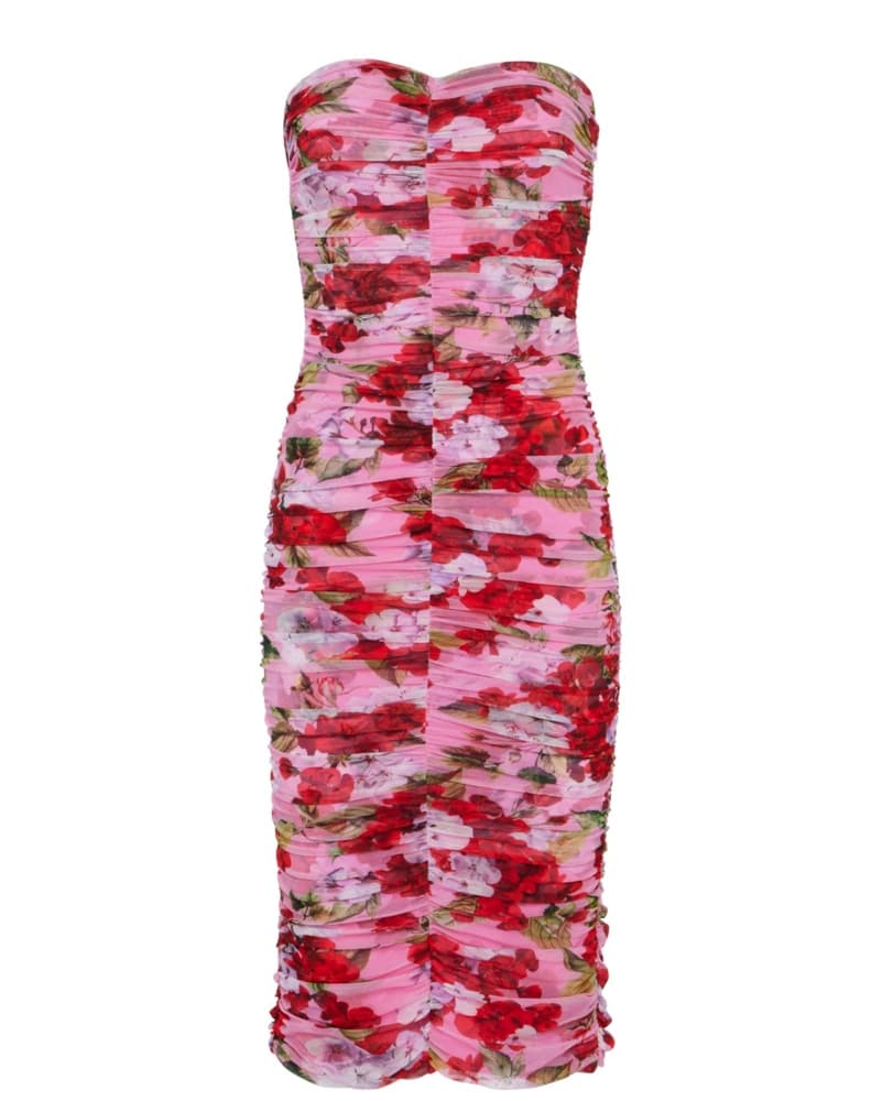 L’Agence Floral Midi Dress - Image 2