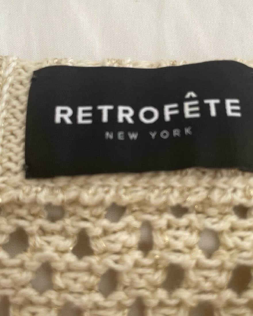 Retrofete Set In Ivory/gold - Image 4