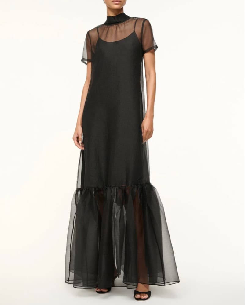 Staud Calluna Dress Black Medium - Image 1