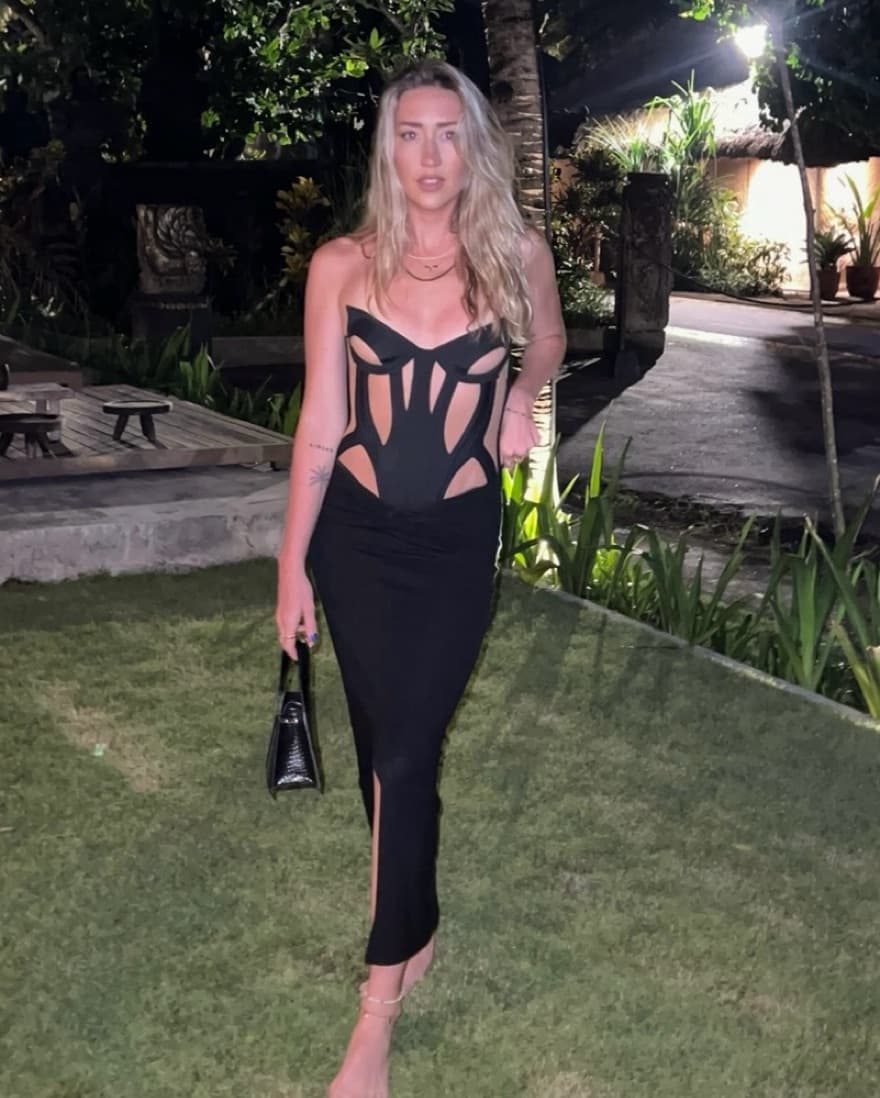 Mugler Black Panelled Corset - Image 2