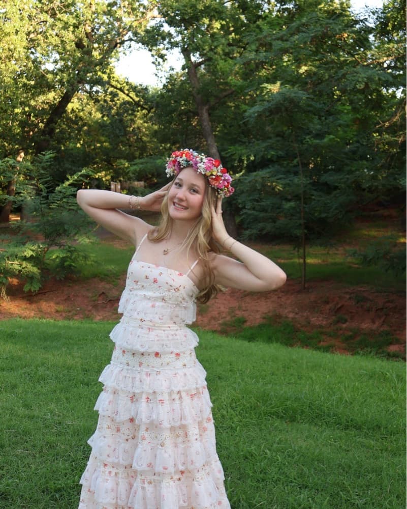Anne-louise Ruffled Floral Maxi Dress - Image 2