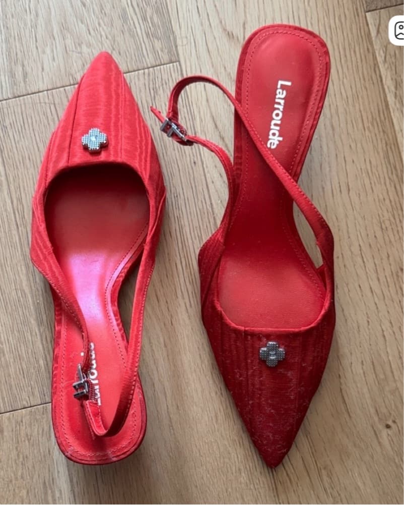 Larroude Slingbacks - Image 1