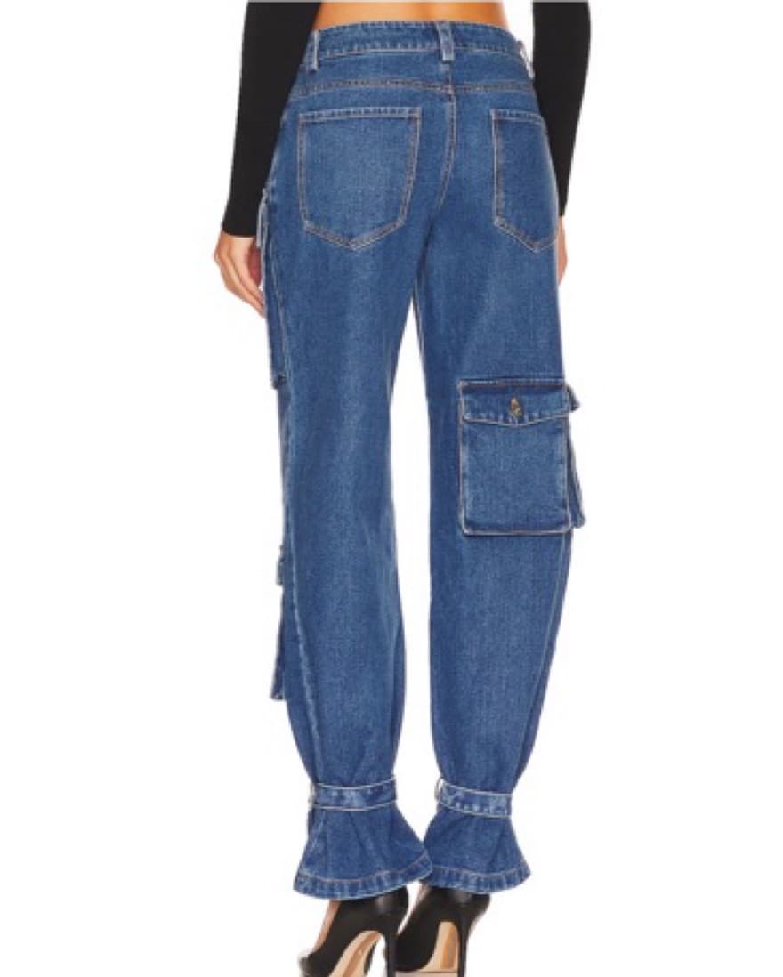 Denim Cargo Pants  - Image 3