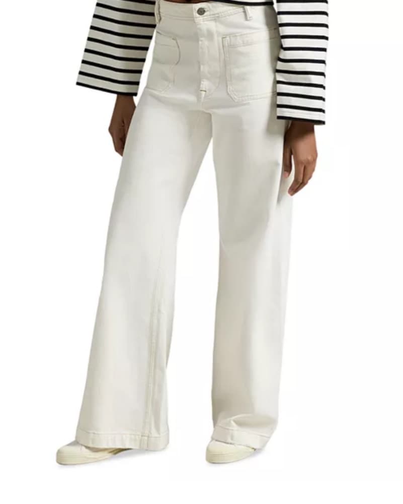 Denim Wide-Leg Sailor Pant - Image 2