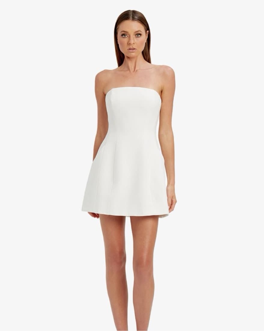 Karoline Hourglass Mini Dress - Image 1