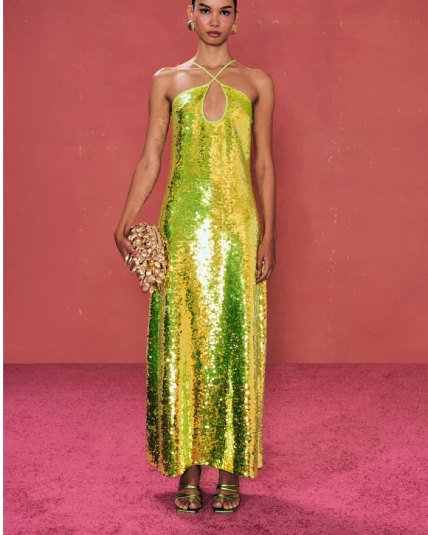 Cult Gaia Lily Sequin Dress - Image 3