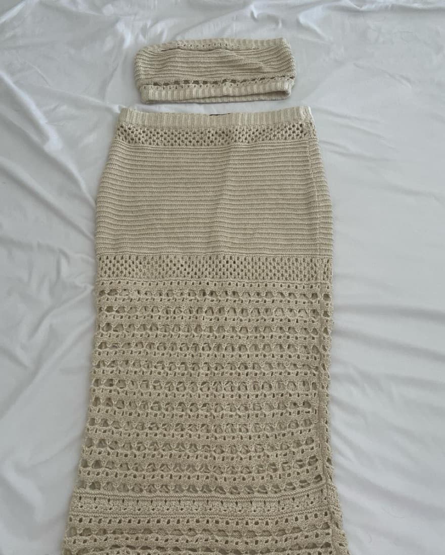 Retrofete Set In Ivory/gold - Image 3