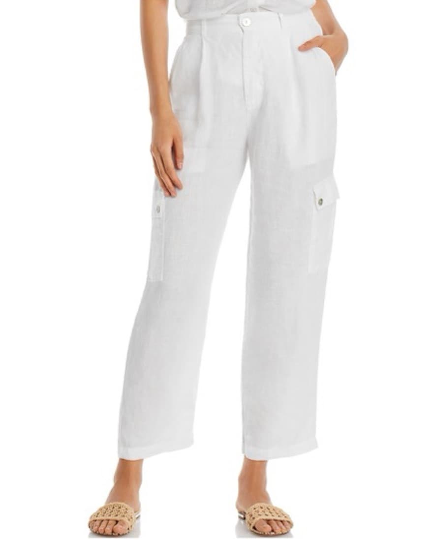 Bella Dahl Pleated Linen Cargo - Image 1