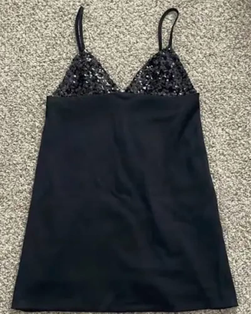 Zara Sequin Mini Dress  - Image 1
