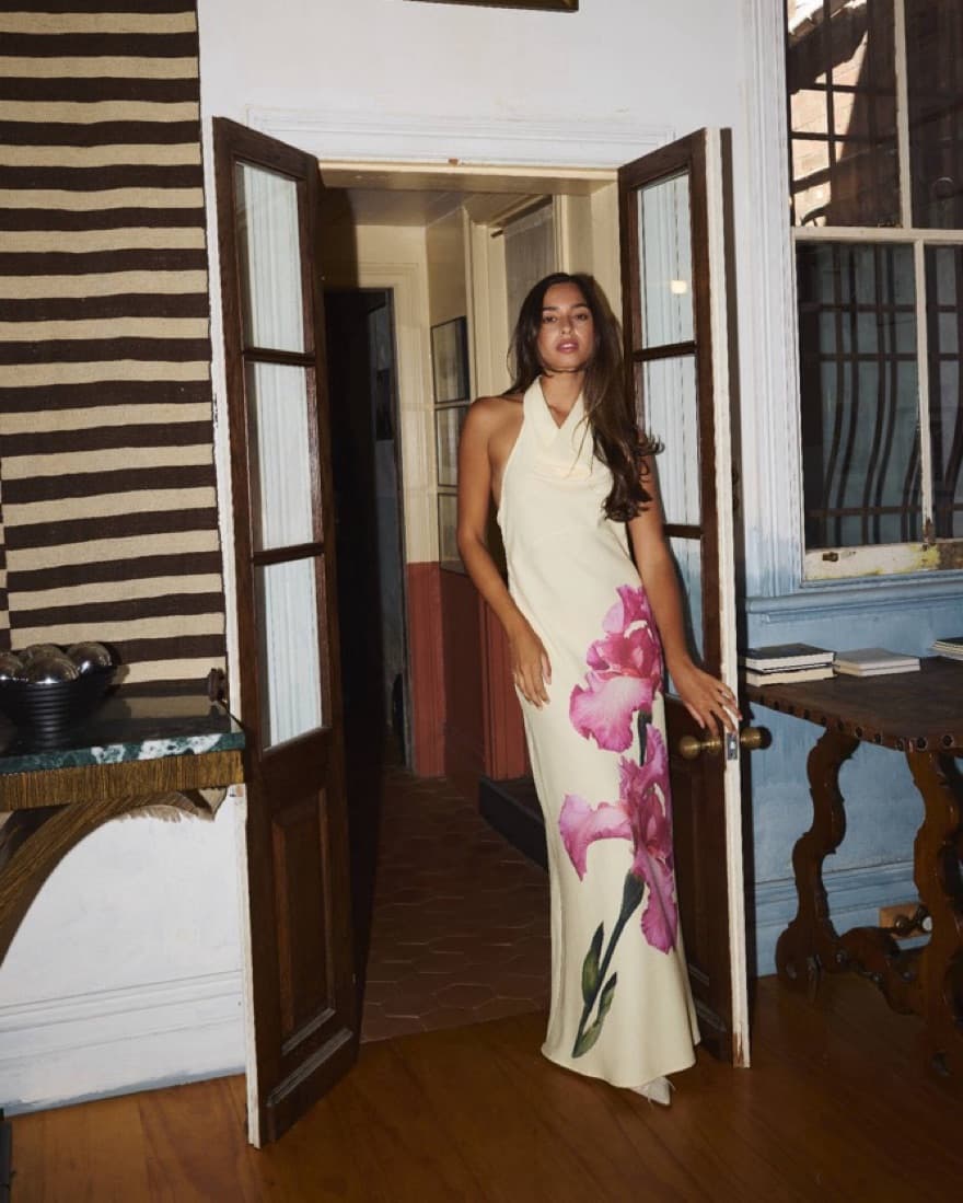 With Harper Lu Slip Dress - Image 2