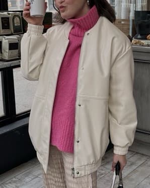ALC Wool Pink Sweater - Image 4