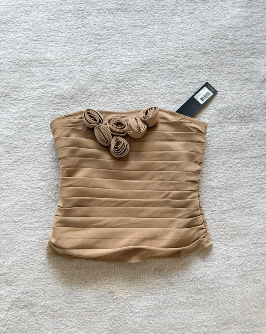 Tan Corset Top - Image 1