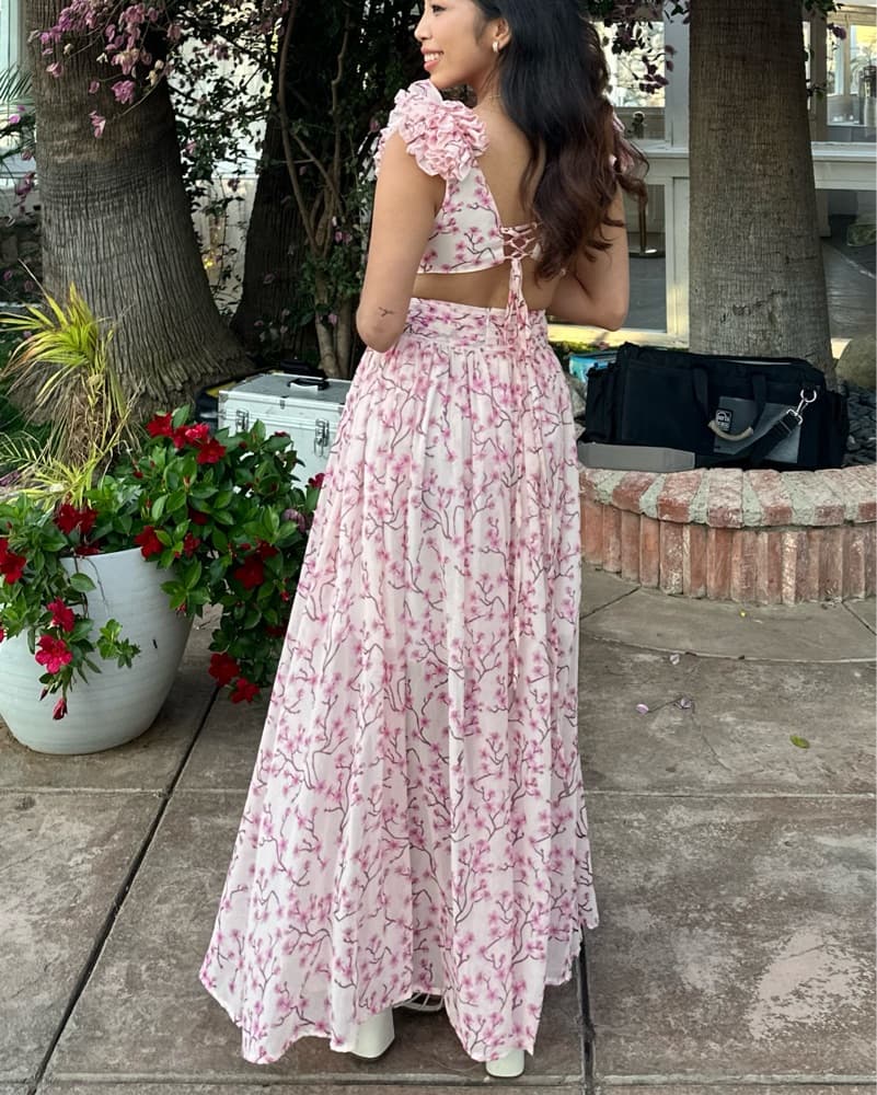 Anne Louise Boutique Pink Cassini Dress - Image 5