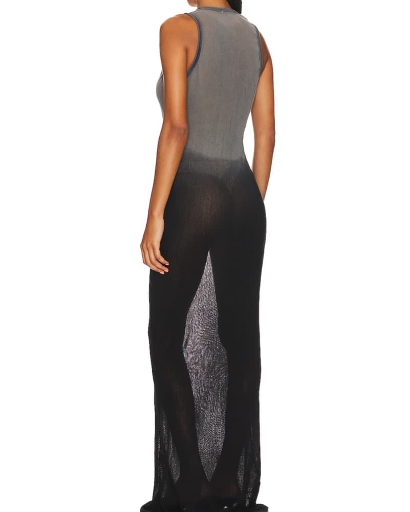Striking Ombre Maxi Dress - Image 3