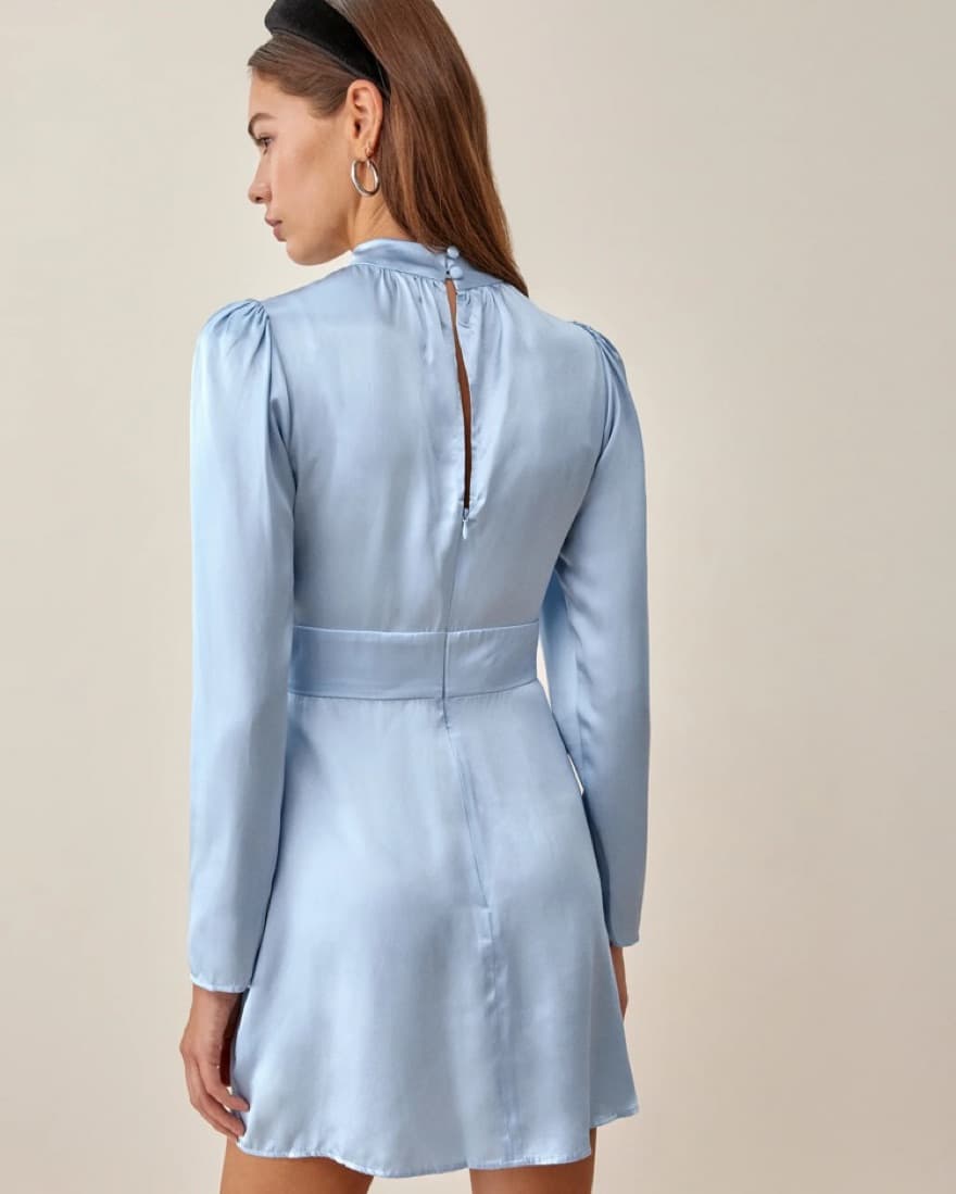 Reformation Samuel Silk Dress  - Image 3