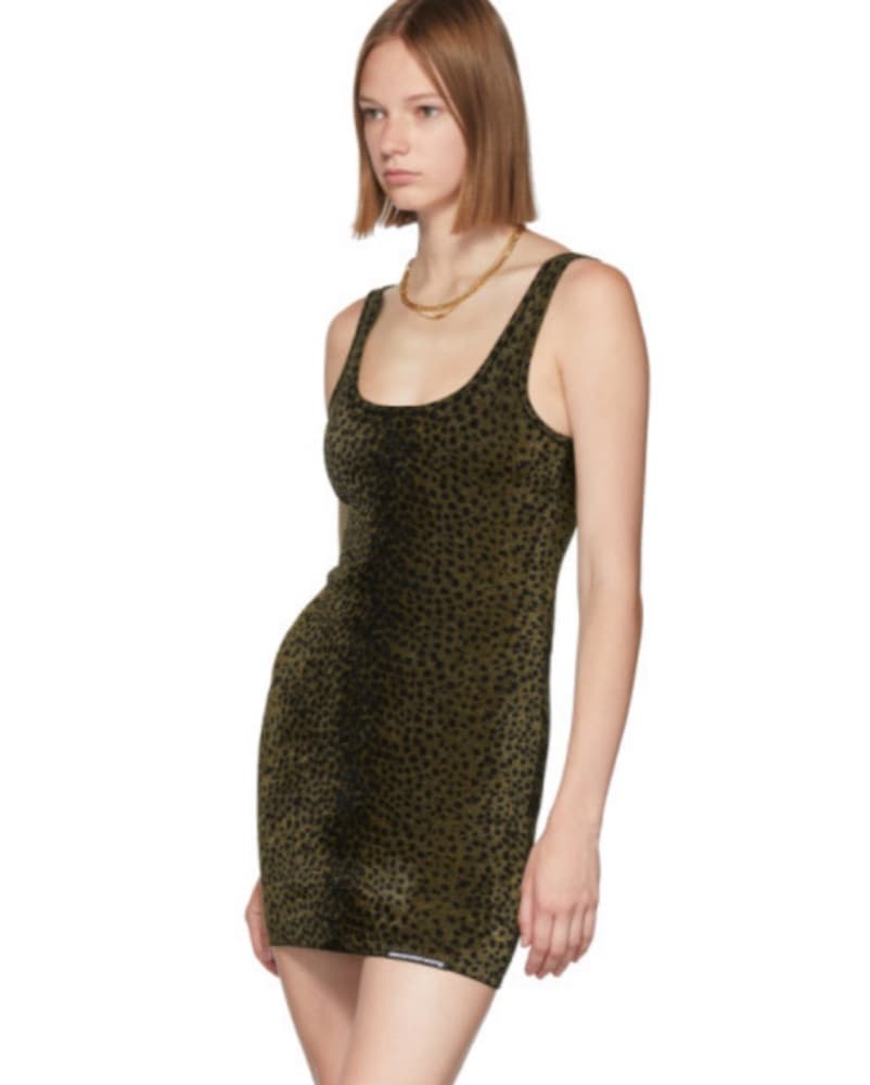 Alexander wang Chenille Leopard Dress - Image 3