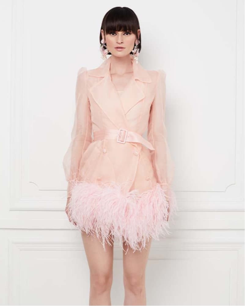 Pink trench dress  - Image 1