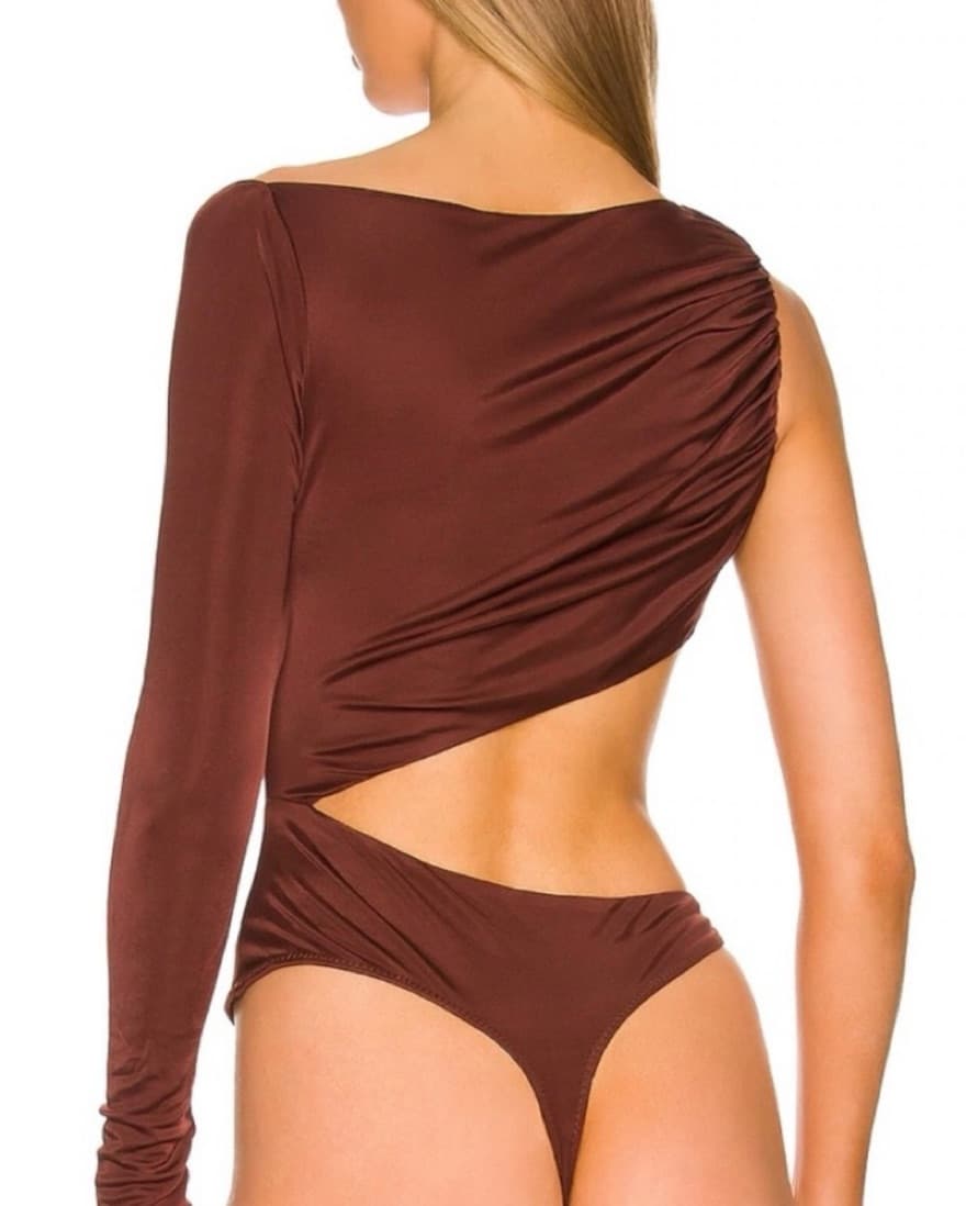 Revolve Brown Bodysuit - Image 2