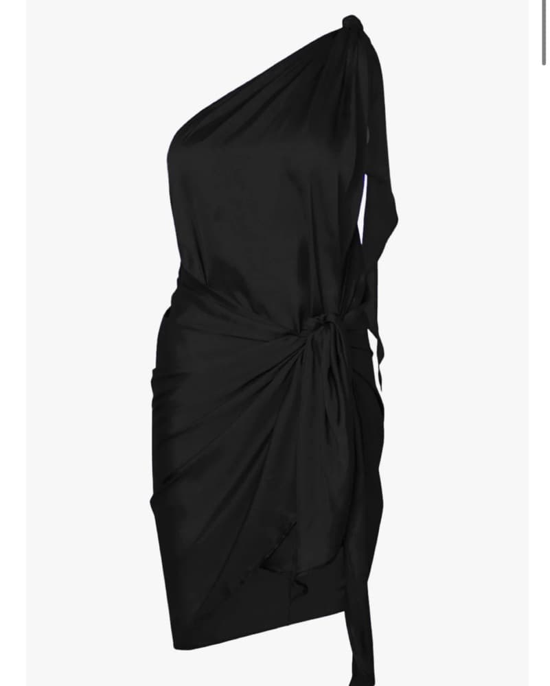 Boabab Black Mini Dress - Image 2