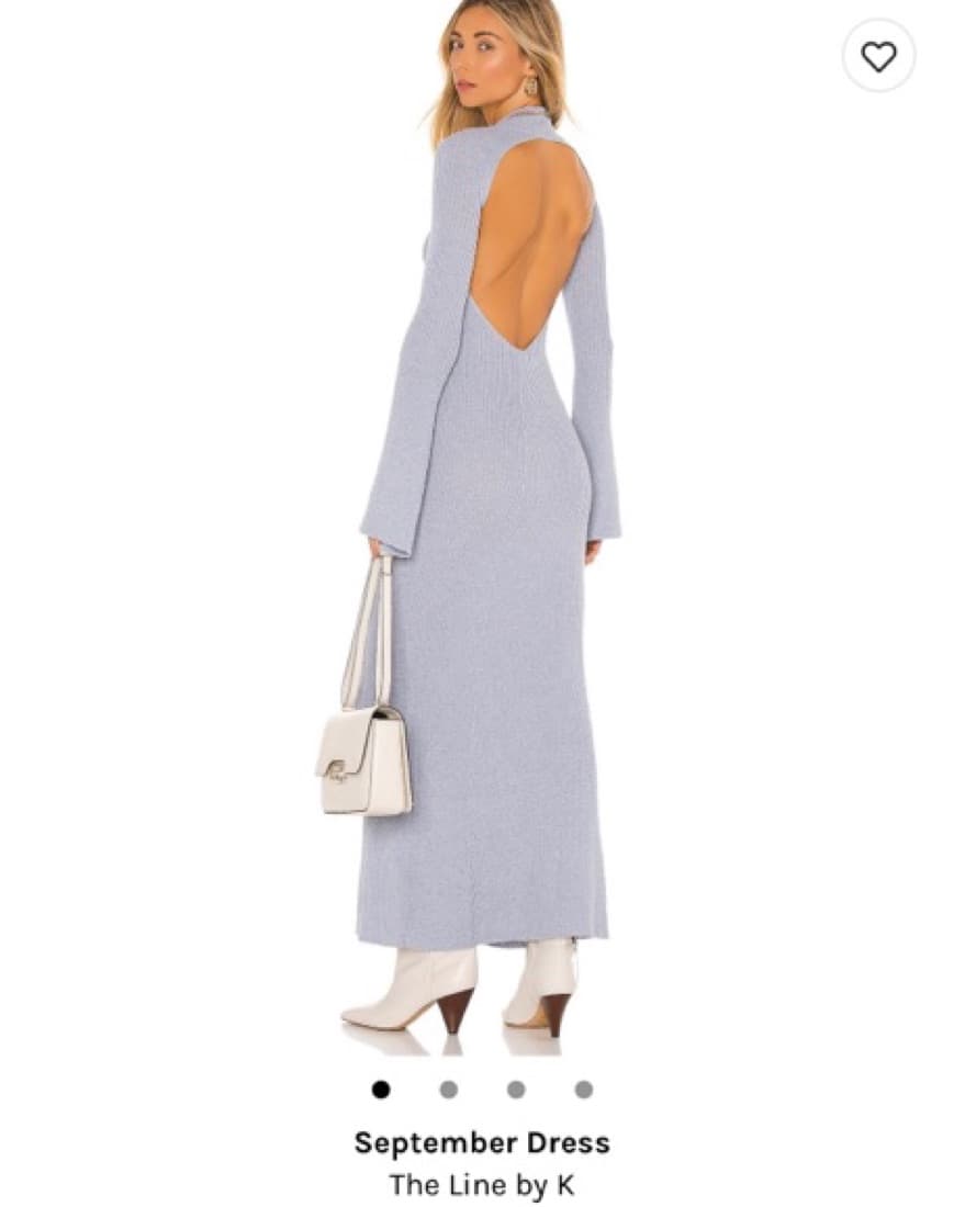 Revolve backless Sweate Dress - Image 1